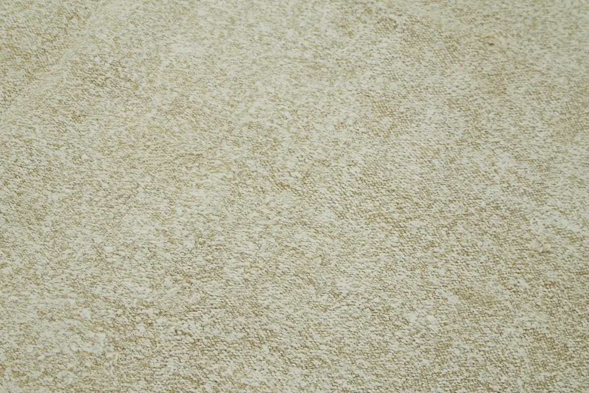 Kendir Çizgili Bej Kenevir İpinden El Dokuma Kilim-155x290 - Görsel 5