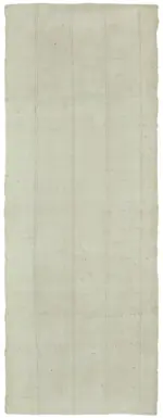 Kendir Çizgili Bej Kenevir İpinden El Dokuma Kilim-114x293