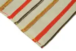 Kendir Çizgili Multi Kenevir İpinden El Dokuma Kilim-070x240 - Görsel 4