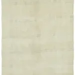 Kendir Çizgili Bej Kenevir İpinden El Dokuma Kilim-155x325