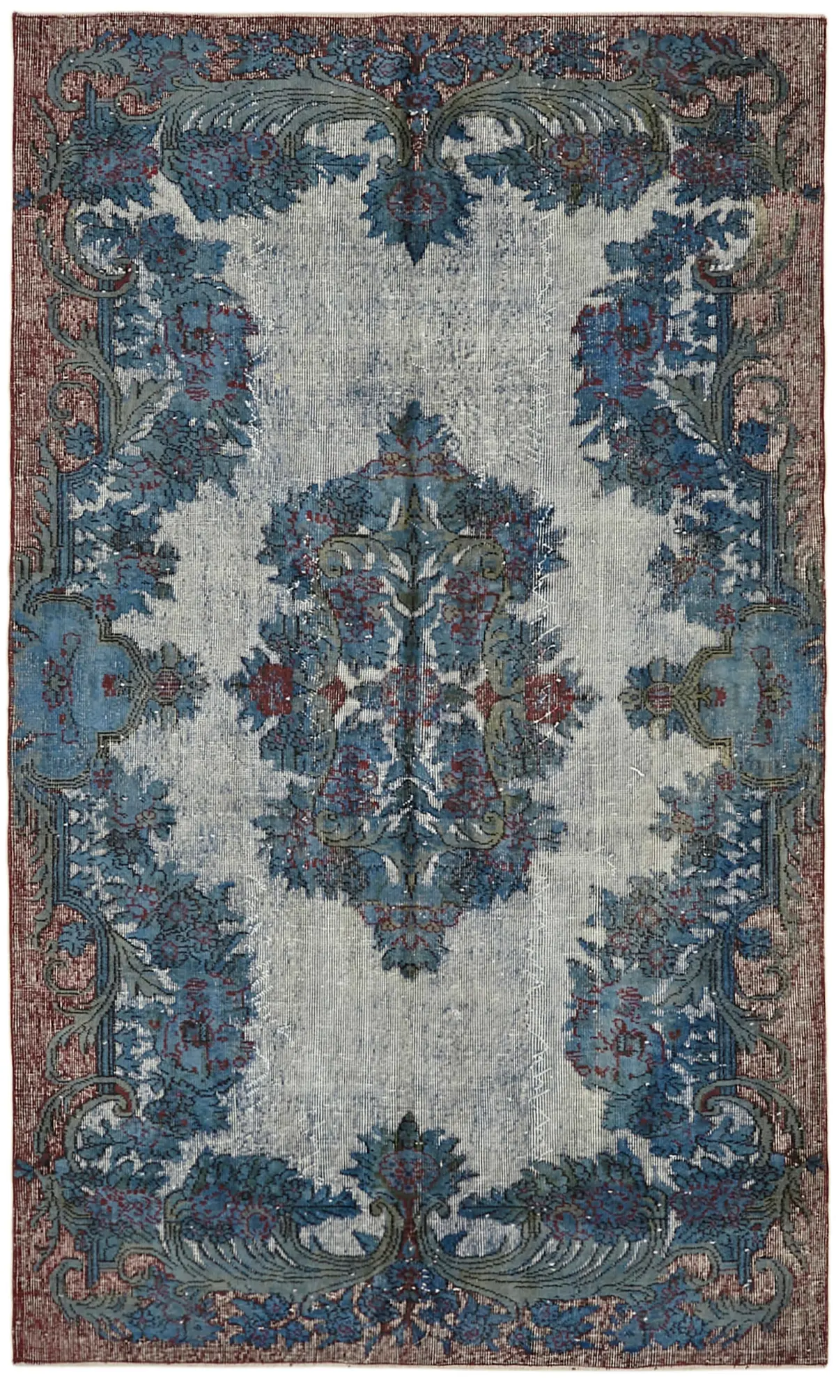 Rc_42425_0_Blue_Hi_Low_Pile_Overdyed_Rugs