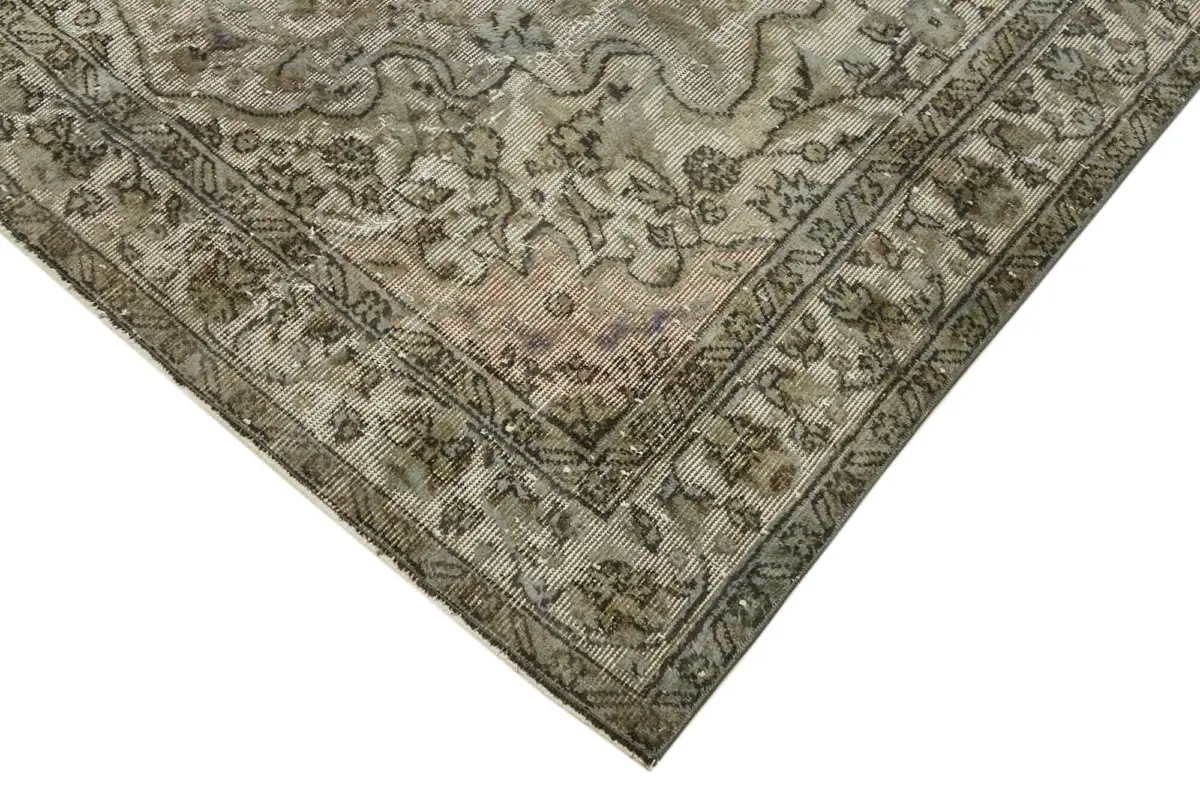 Oyma Gri Pamuk Üzerine Yün El Dokuma Kilim-163x265 - Görsel 4