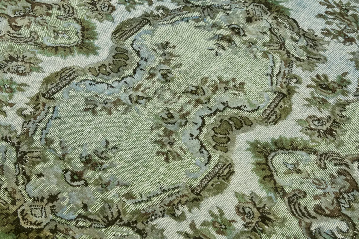 Oyma Mavi Pamuk Üzerine Yün El Dokuma Kilim-160x266 - Görsel 5