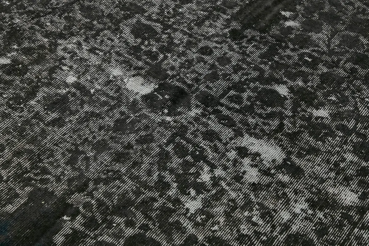 Oyma Siyah Pamuk Üzerine Yün El Dokuma Kilim-165x267 - Görsel 5