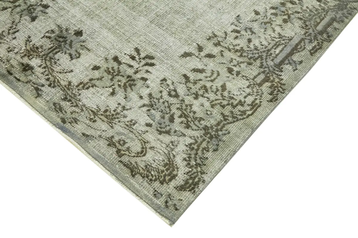 Oyma Gri Pamuk Üzerine Yün El Dokuma Kilim-170x294 - Görsel 4