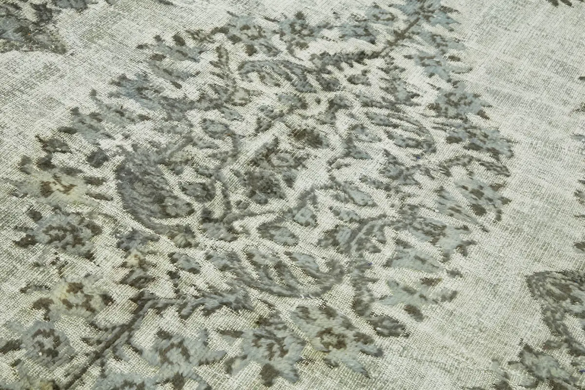 Oyma Gri Pamuk Üzerine Yün El Dokuma Kilim-170x294 - Görsel 5