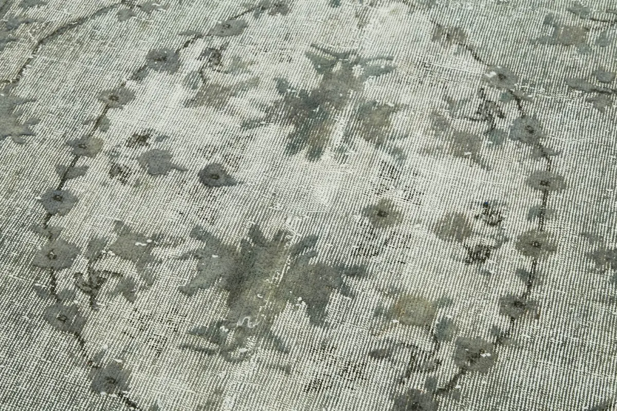 Oyma Mavi Pamuk Üzerine Yün El Dokuma Kilim-181x290 - Görsel 5