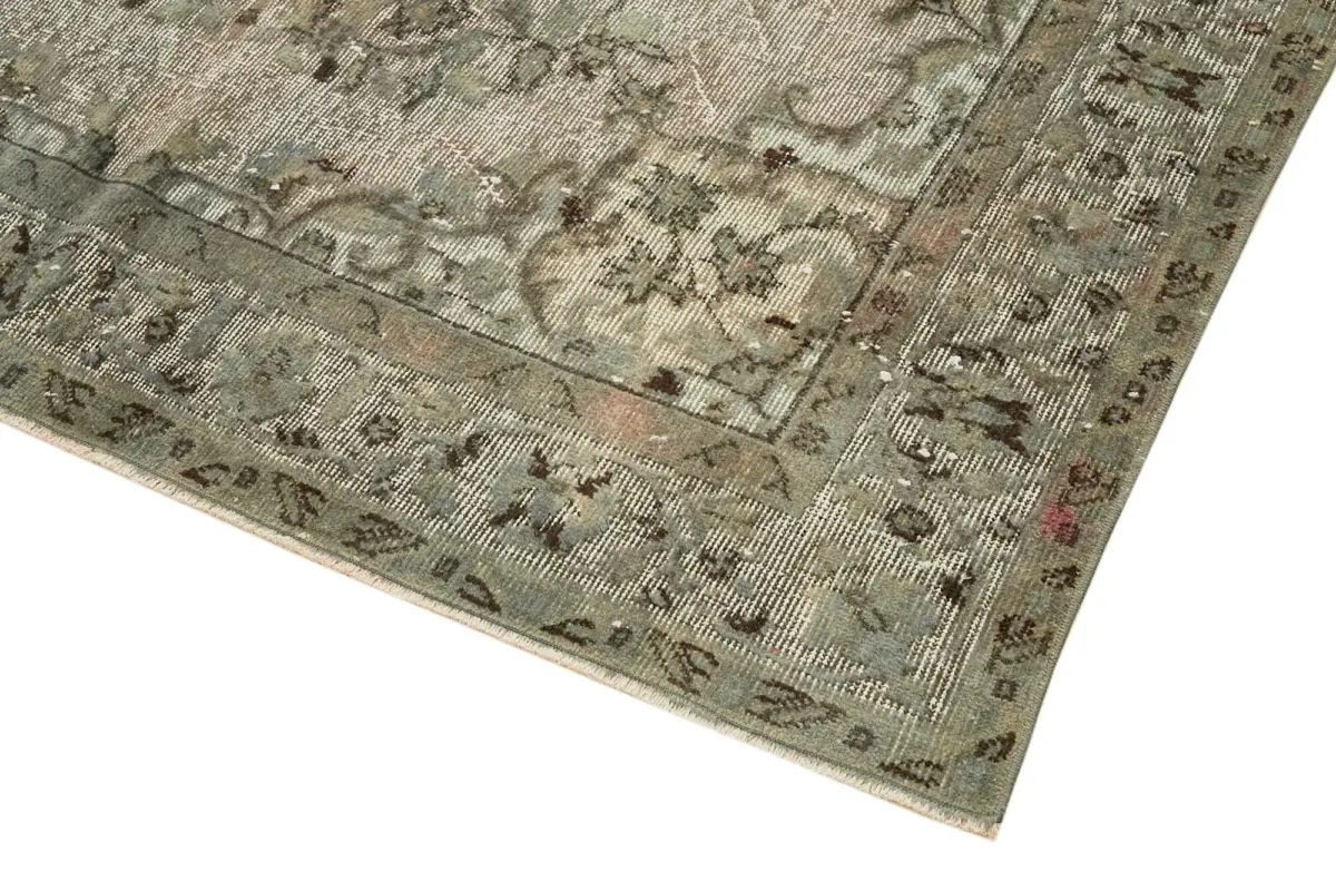 Oyma Gri Pamuk Üzerine Yün El Dokuma Kilim-173x291 - Görsel 4