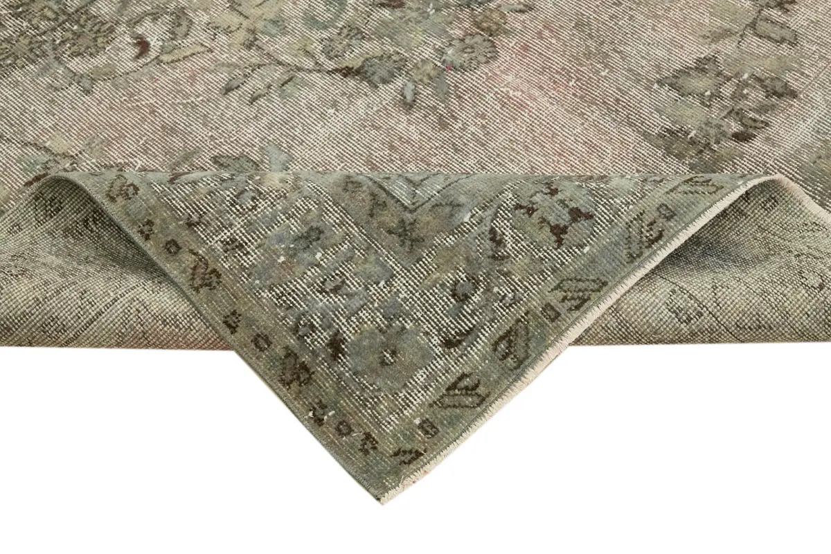 Oyma Gri Pamuk Üzerine Yün El Dokuma Kilim-173x291 - Görsel 6