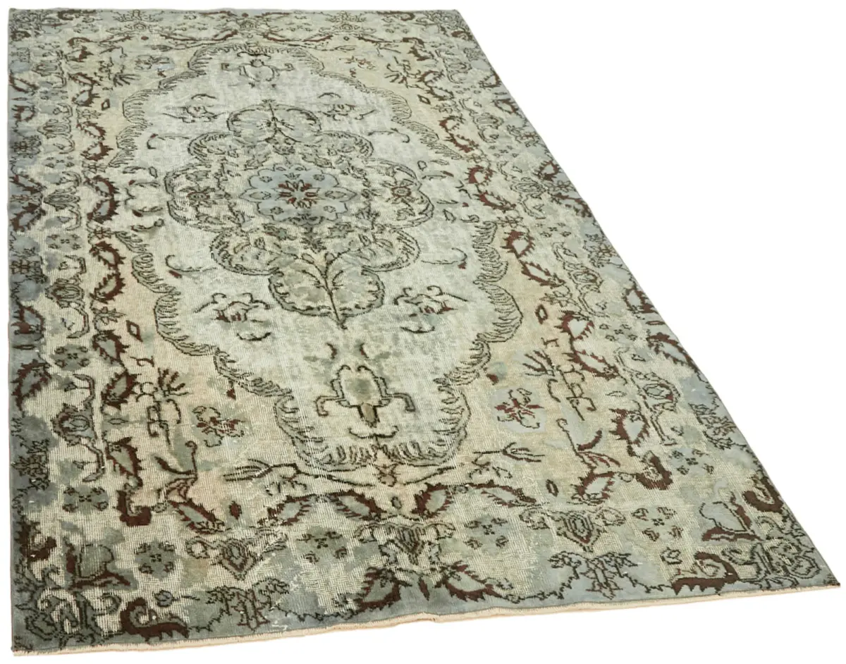 Oyma Gri Pamuk Üzerine Yün El Dokuma Kilim-170x267 - Görsel 2