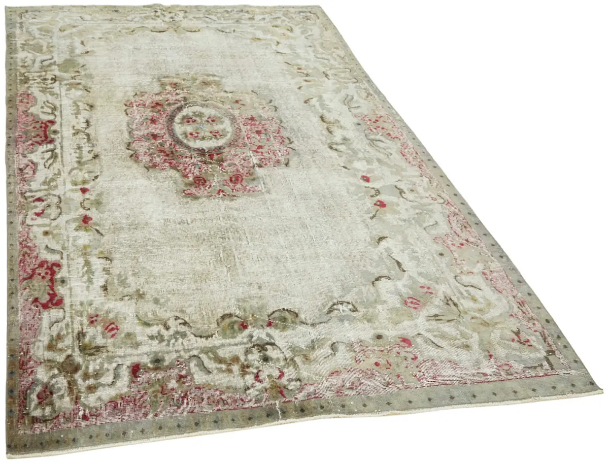 Oyma Gri Pamuk Üzerine Yün El Dokuma Kilim-200x308 - Görsel 2