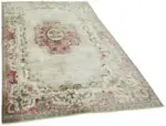 Oyma Gri Pamuk Üzerine Yün El Dokuma Kilim-200x308 - Görsel 2