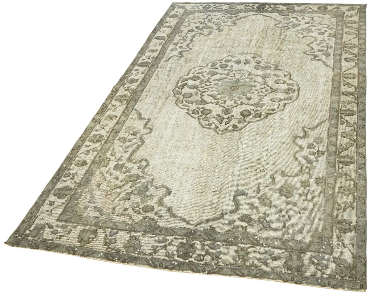 Oyma Gri Pamuk Üzerine Yün El Dokuma Kilim-169x259 - Görsel 3