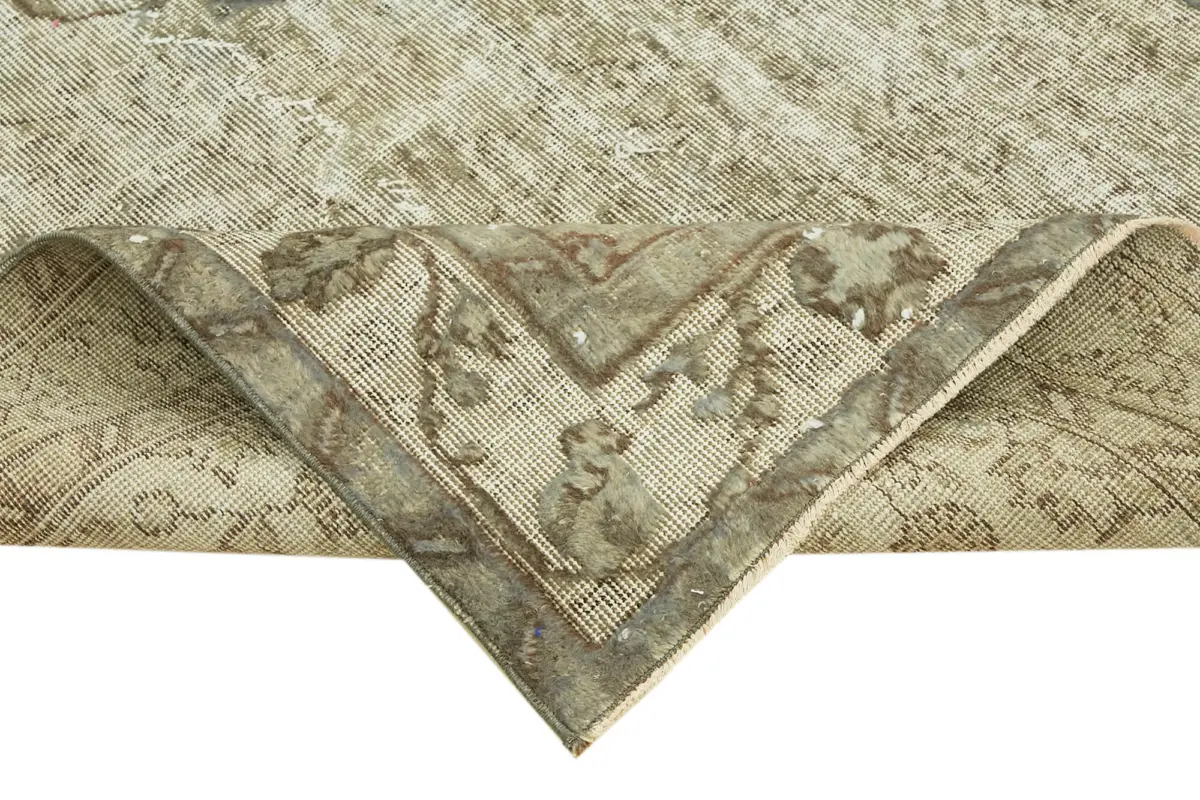 Oyma Gri Pamuk Üzerine Yün El Dokuma Kilim-169x259 - Görsel 6