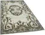 Oyma Gri Pamuk Üzerine Yün El Dokuma Kilim-200x314 - Görsel 2