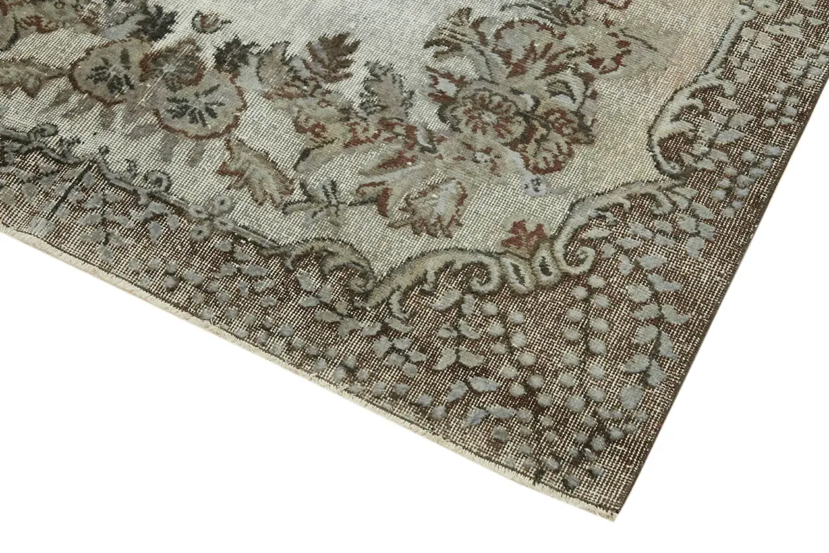Oyma Gri Pamuk Üzerine Yün El Dokuma Kilim-170x298 - Görsel 4