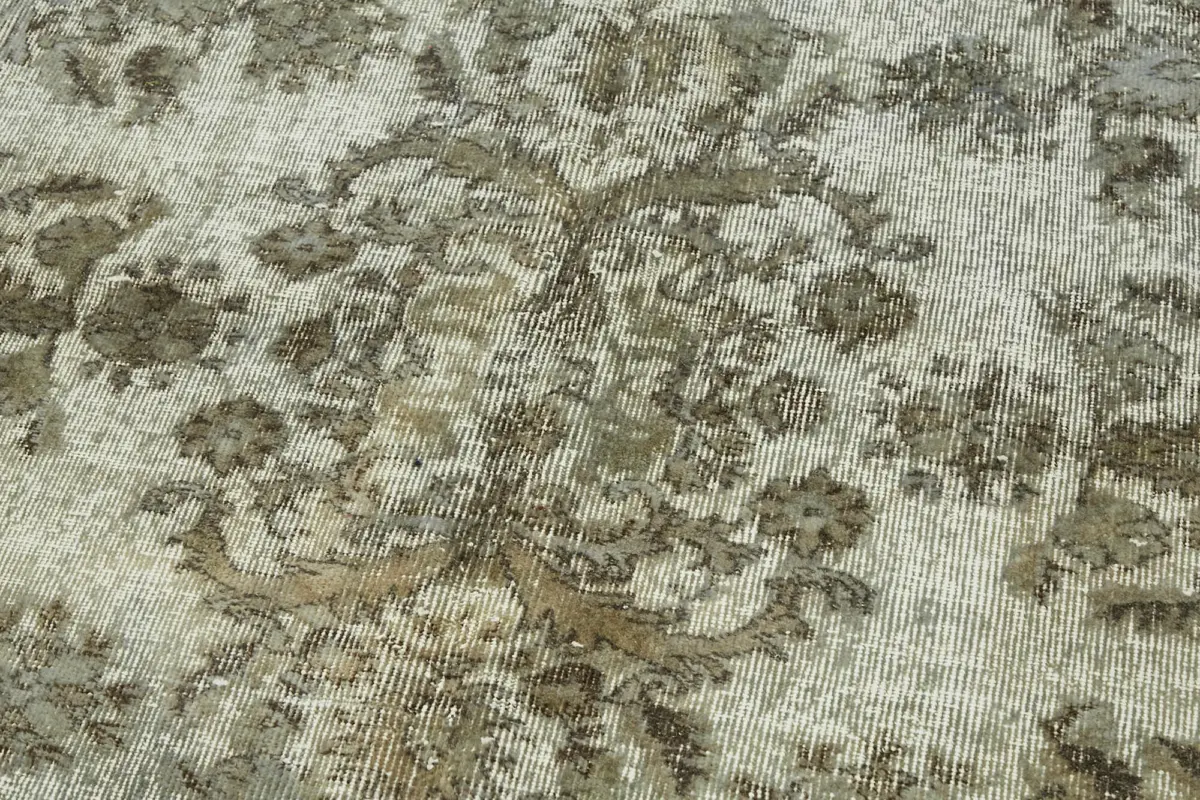 Oyma Gri Pamuk Üzerine Yün El Dokuma Kilim-167x254 - Görsel 5