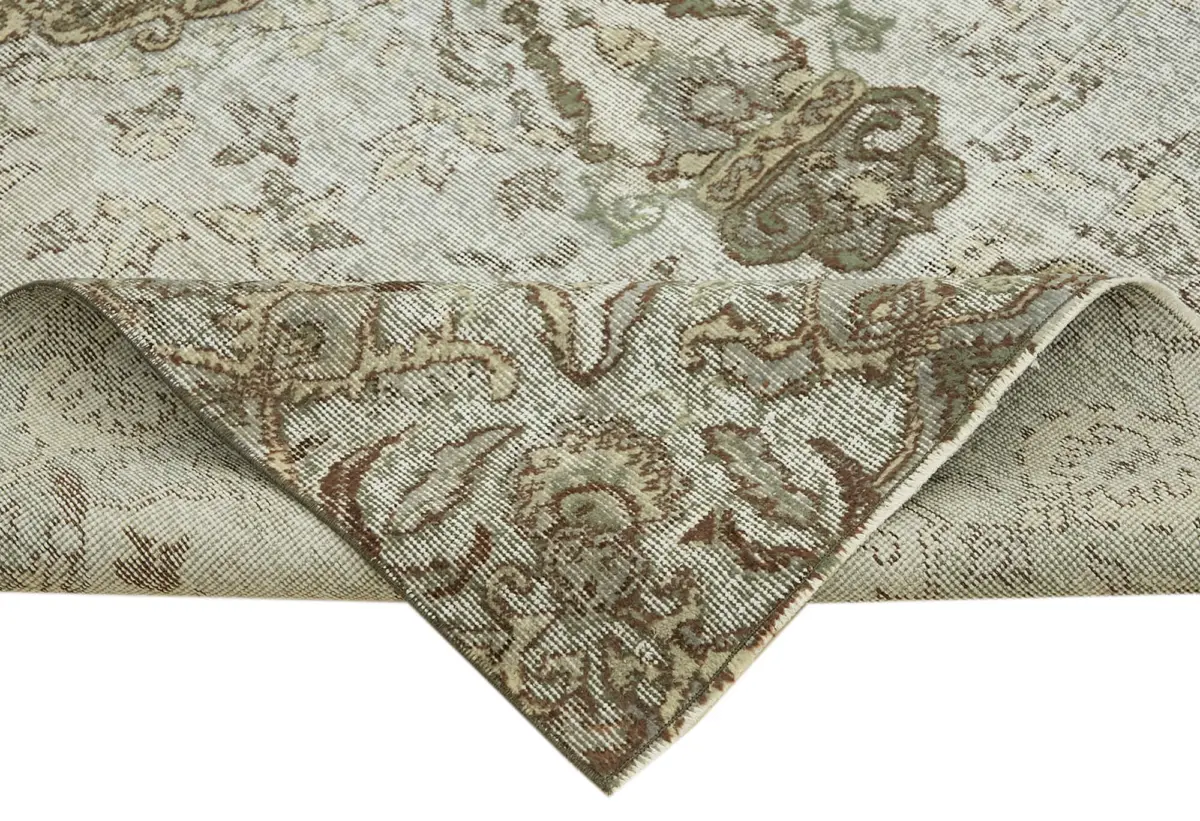 Oyma Gri Pamuk Üzerine Yün El Dokuma Kilim-185x276 - Görsel 6