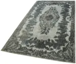 Oyma Gri Pamuk Üzerine Yün El Dokuma Kilim-181x288 - Görsel 3