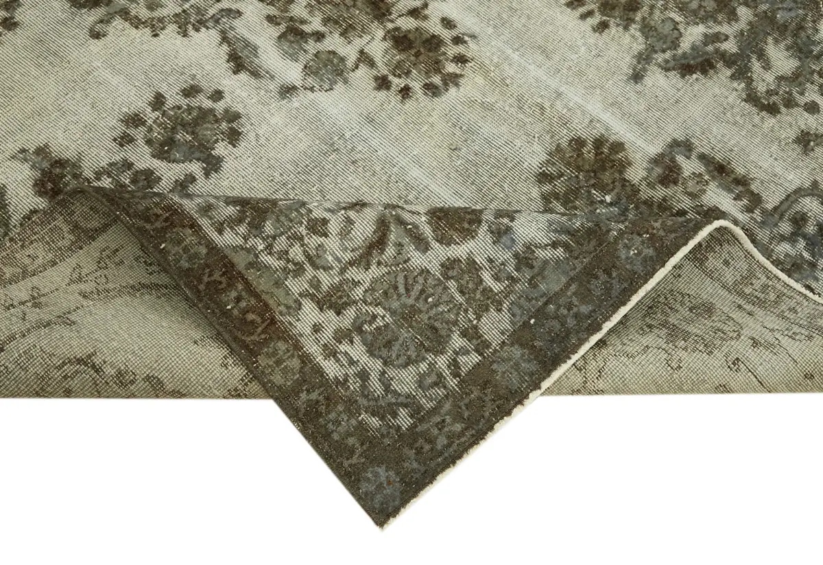 Oyma Gri Pamuk Üzerine Yün El Dokuma Kilim-206x297 - Görsel 6