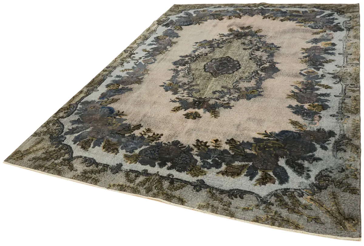 Oyma Gri Pamuk Üzerine Yün El Dokuma Kilim-217x313 - Görsel 3