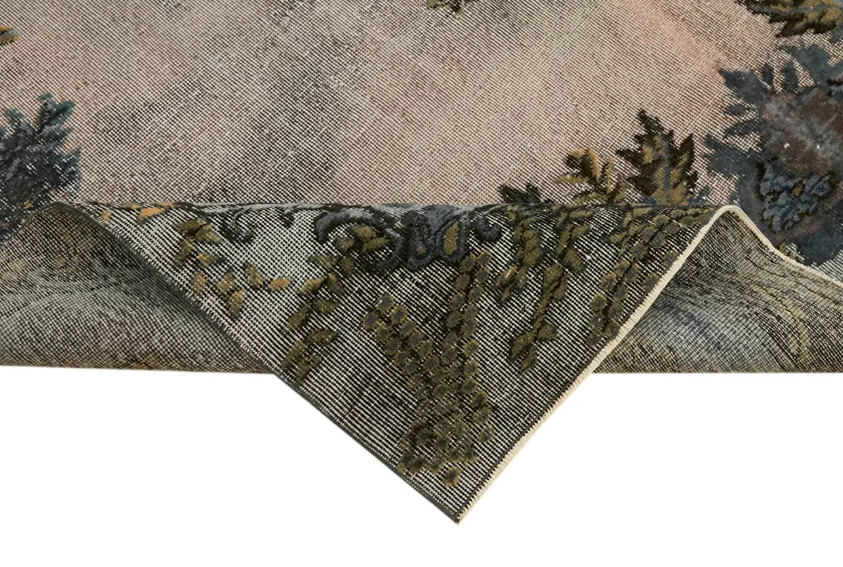 Oyma Gri Pamuk Üzerine Yün El Dokuma Kilim-217x313 - Görsel 6