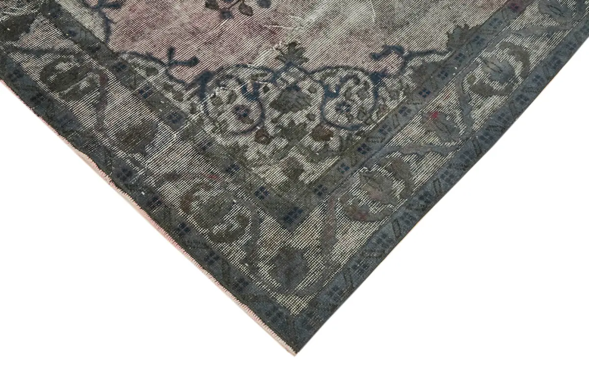Oyma Gri Pamuk Üzerine Yün El Dokuma Kilim-158x267 - Görsel 4