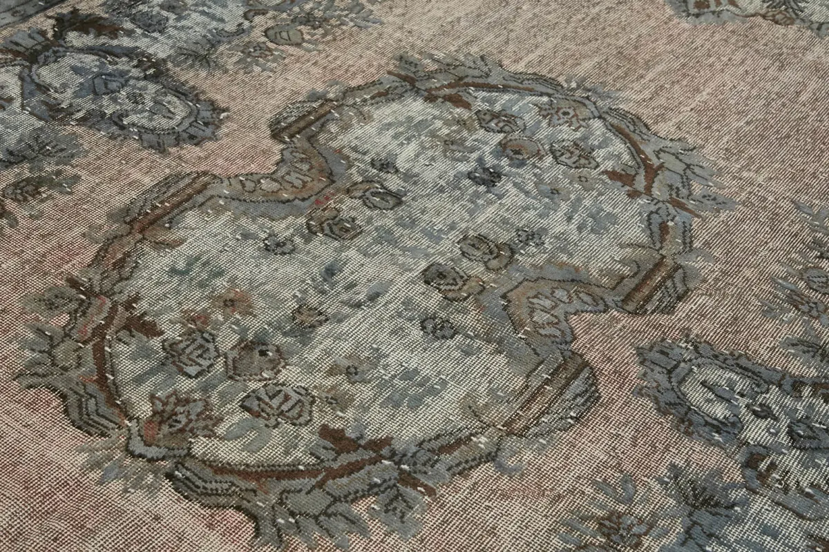 Oyma Gri Pamuk Üzerine Yün El Dokuma Kilim-210x326 - Görsel 5