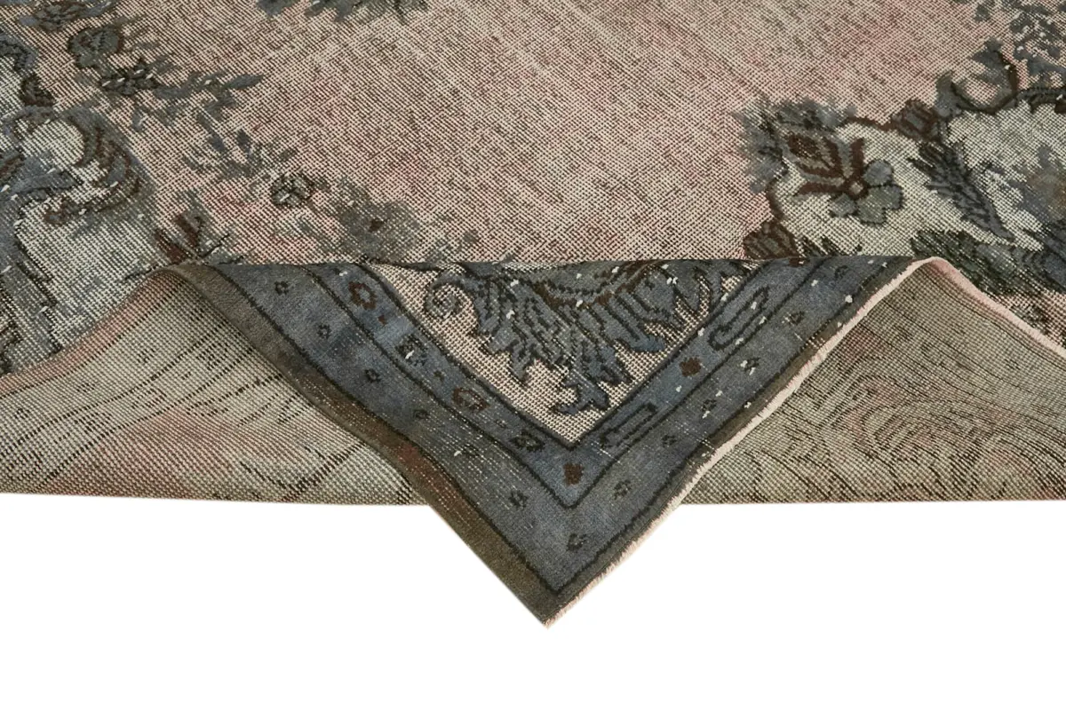 Oyma Gri Pamuk Üzerine Yün El Dokuma Kilim-210x326 - Görsel 6