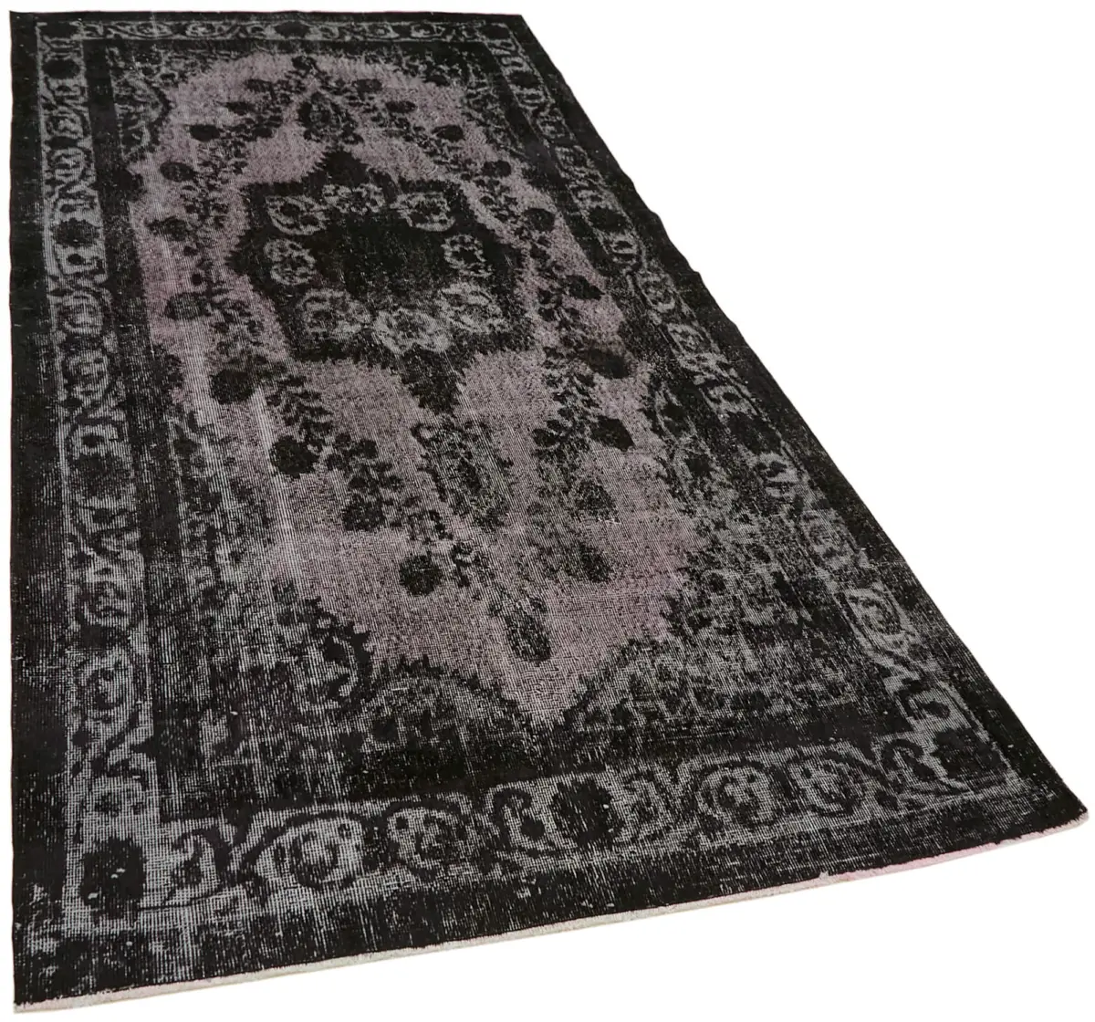 Oyma Siyah Pamuk Üzerine Yün El Dokuma Kilim-150x291 - Görsel 2