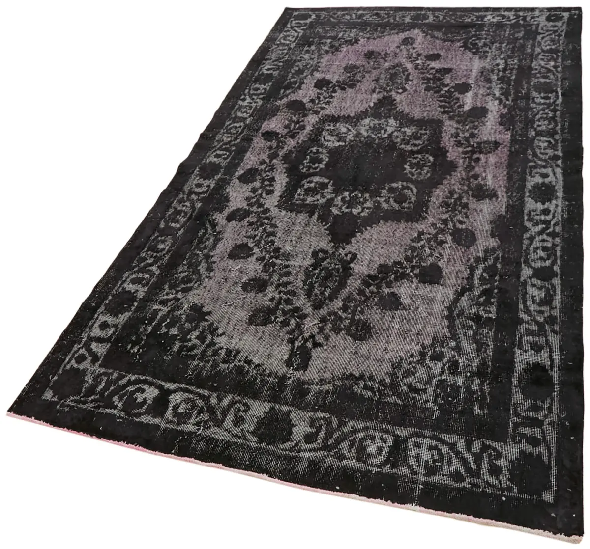 Oyma Siyah Pamuk Üzerine Yün El Dokuma Kilim-150x291 - Görsel 3