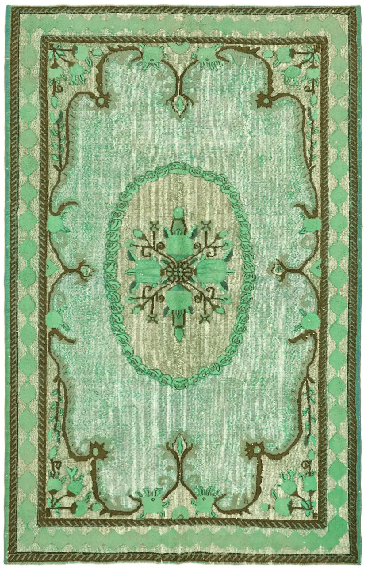 Rc_42652_0_Turquoise_Hi_Low_Pile_Overdyed_Rugs