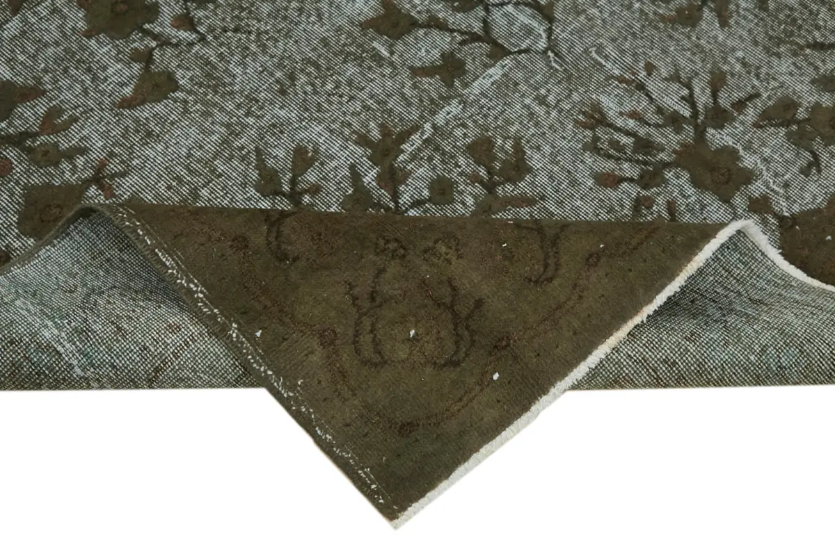 Oyma Gri Pamuk Üzerine Yün El Dokuma Kilim-200x325 - Görsel 6