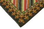 Moldovian Klasik Göbekli Multi Pamuk Üzerine Yün El Dokuma Kilim-162x210 - Görsel 4