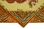 Moldovian Klasik Göbekli Multi Pamuk Üzerine Yün El Dokuma Kilim-187x302 - Görsel 6
