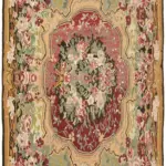 Moldovian Klasik Göbekli Multi Pamuk Üzerine Yün El Dokuma Kilim-210x328