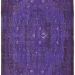 Moldovian Klasik Göbekli Multi Pamuk Üzerine Yün El Dokuma Kilim-191x323