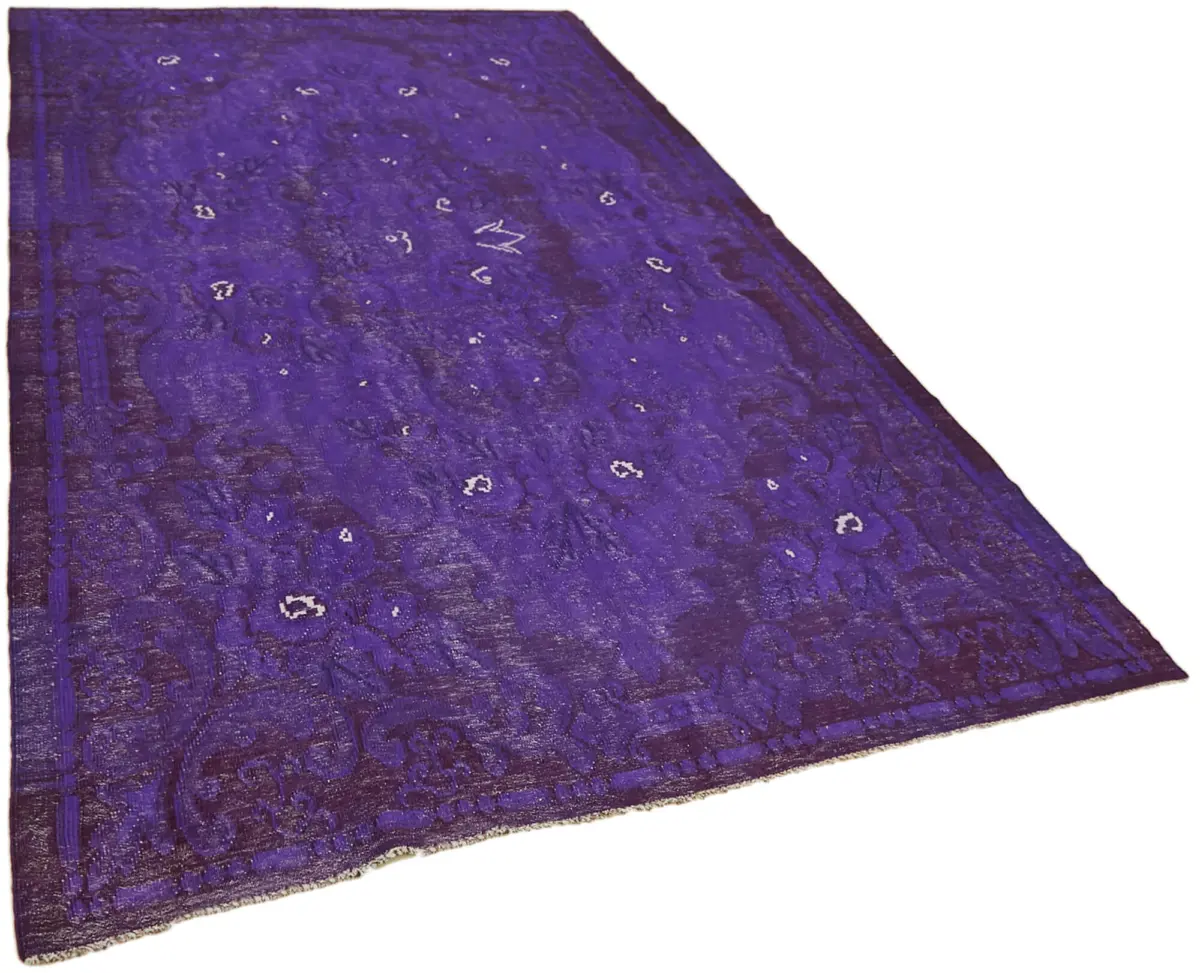 Moldovian Klasik Göbekli Multi Pamuk Üzerine Yün El Dokuma Kilim-191x323 - Görsel 2