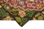 Moldovian Klasik Göbekli Multi Pamuk Üzerine Yün El Dokuma Kilim-220x388 - Görsel 6