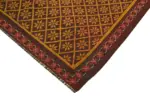 Moldovian Klasik Göbekli Multi Pamuk Üzerine Yün El Dokuma Kilim-178x307 - Görsel 4