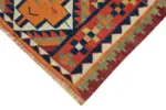 Herki Eskitme Multi Pamuk Üzerine Yün El Dokuma Kilim-090x290 - Görsel 4