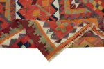 Herki Eskitme Multi Pamuk Üzerine Yün El Dokuma Kilim-090x290 - Görsel 6