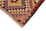 Herki Eskitme Multi Pamuk Üzerine Yün El Dokuma Kilim-090x332 - Görsel 4