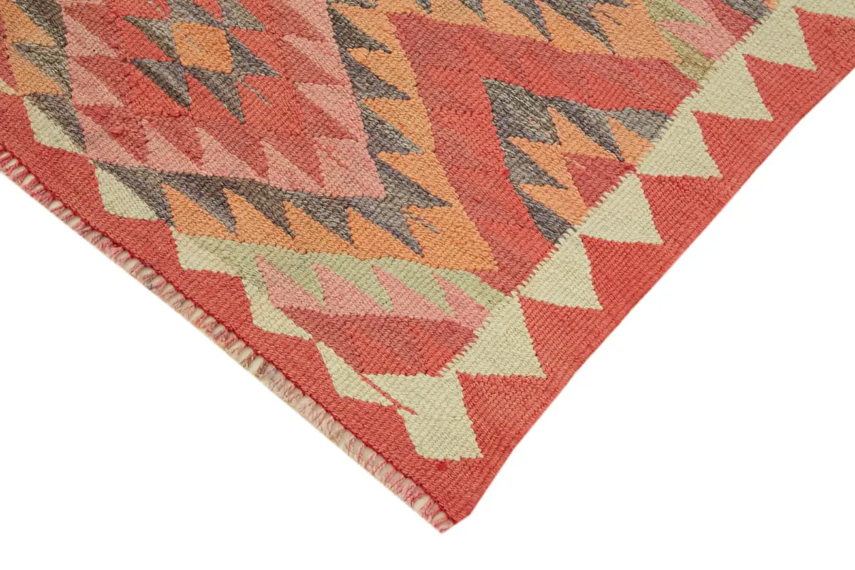 Herki Eskitme Multi Pamuk Üzerine Yün El Dokuma Kilim-096x315 - Görsel 4