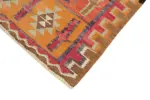 Herki Eskitme Multi Pamuk Üzerine Yün El Dokuma Kilim-097x325 - Görsel 4