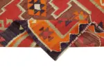 Herki Eskitme Multi Pamuk Üzerine Yün El Dokuma Kilim-098x352 - Görsel 6