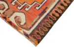 Herki Eskitme Multi Pamuk Üzerine Yün El Dokuma Kilim-094x368 - Görsel 4