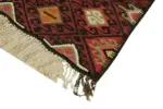 Herki Eskitme Multi Pamuk Üzerine Yün El Dokuma Kilim-084x345 - Görsel 4