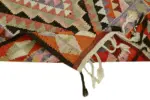 Herki Eskitme Multi Pamuk Üzerine Yün El Dokuma Kilim-091x285 - Görsel 6