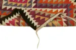Herki Eskitme Multi Pamuk Üzerine Yün El Dokuma Kilim-094x361 - Görsel 6